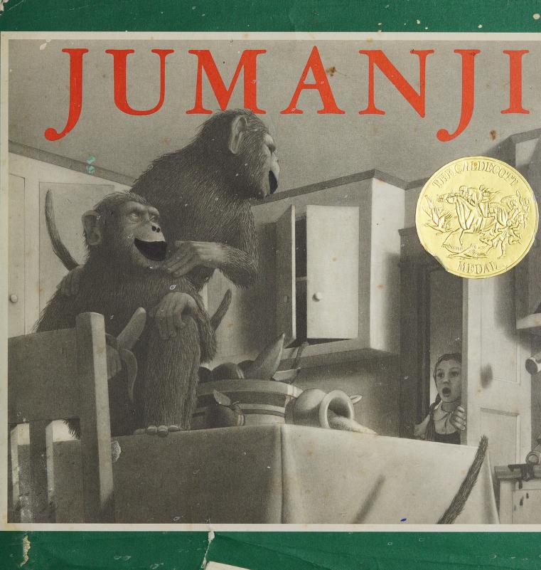 Крис Ван Оллсбург. Джуманджи (Jumanji). Издательство Boston : Houghton Mifflin Co, 1981