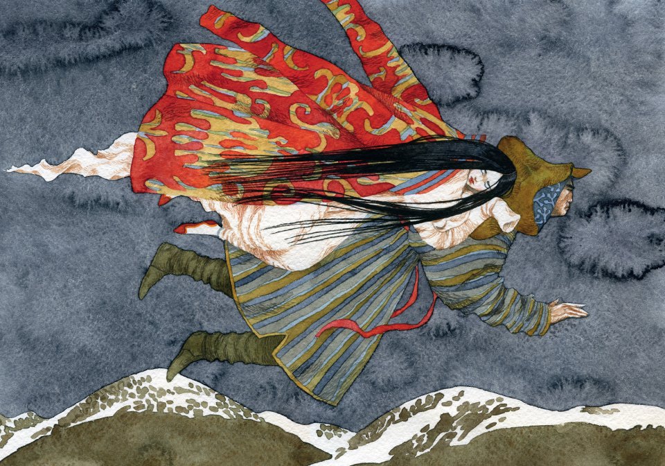 Ирина Зартайская. Айасель. Вечер в степи. Художник Ассоль Сас. Издательство Поляндрия, 2019