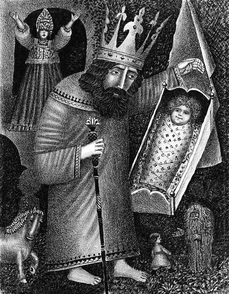 Белая лебёдушка. Русские волшебные сказки. Художник Борис Забирохин. Издательство Вита Нова, 2015 г.