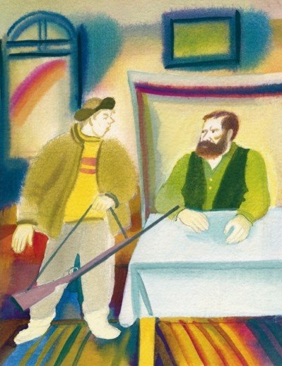 Юрий Коваль. Картофельная собака. Художник Пётр Багин. Издательство Речь, 2018 г.